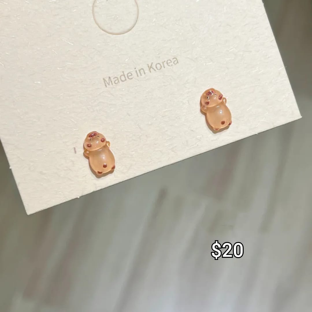 arete pequeño capibara