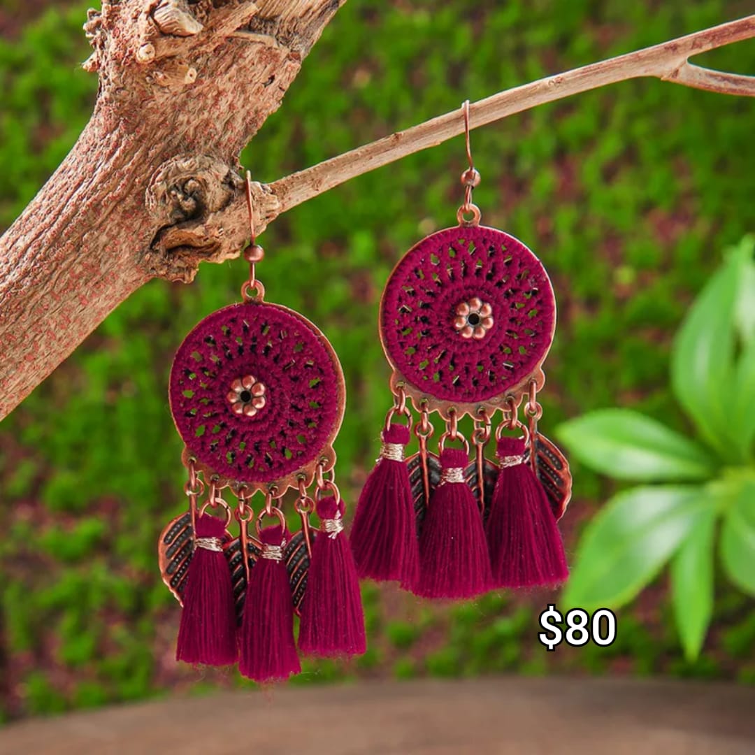 atrapa sueños hilo rojo