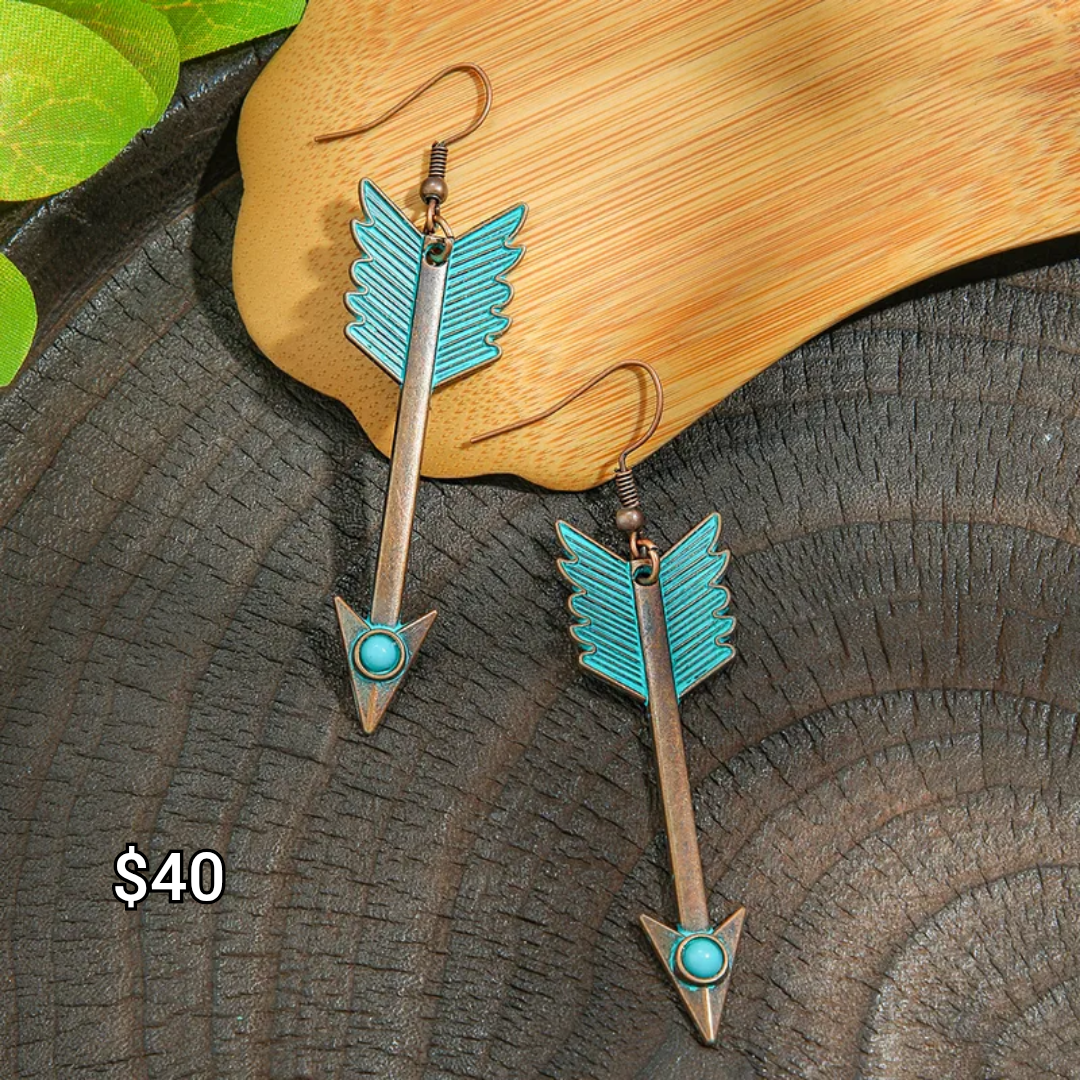 arete de gancho en forma de flecha