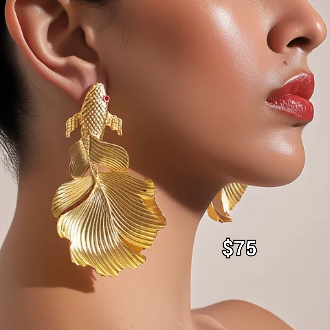 arete pez dorado