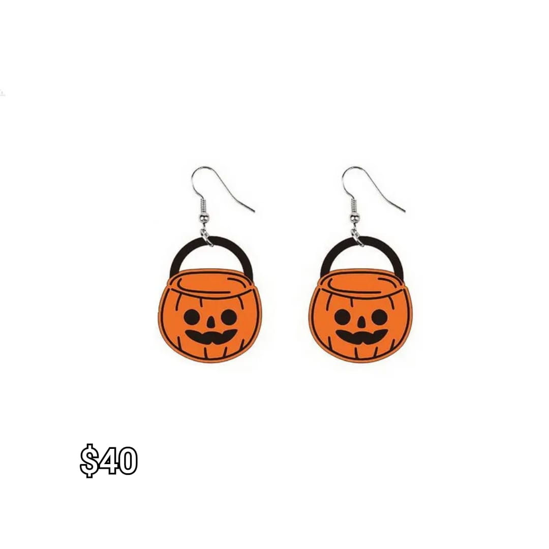 arete de gancho en forma de calabaza