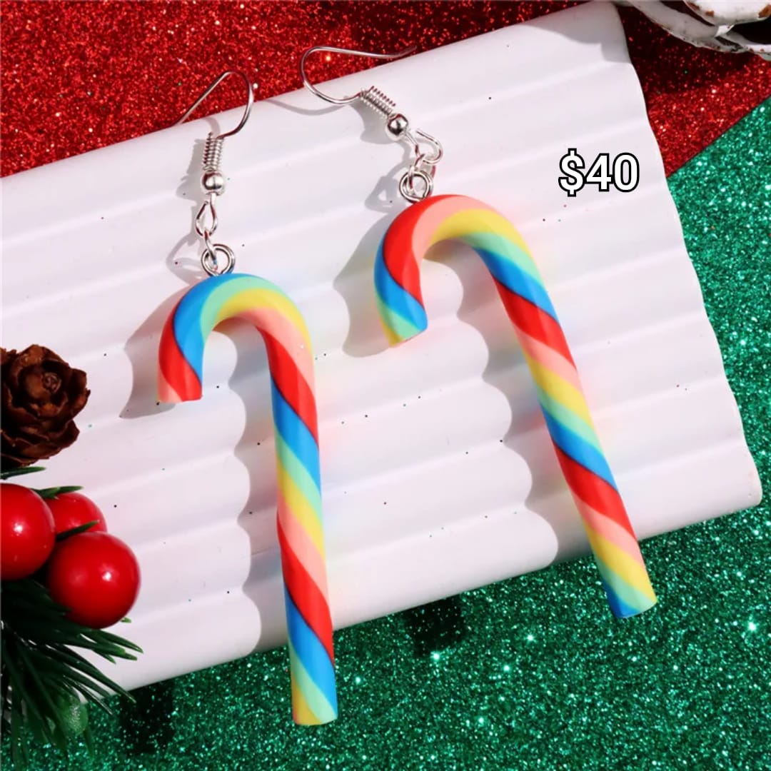 arete dulce navideño