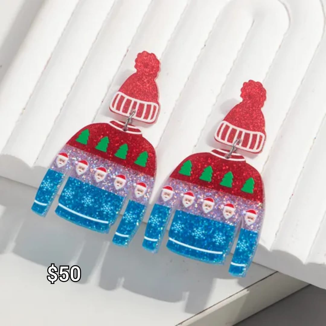 arete suéter con gorro