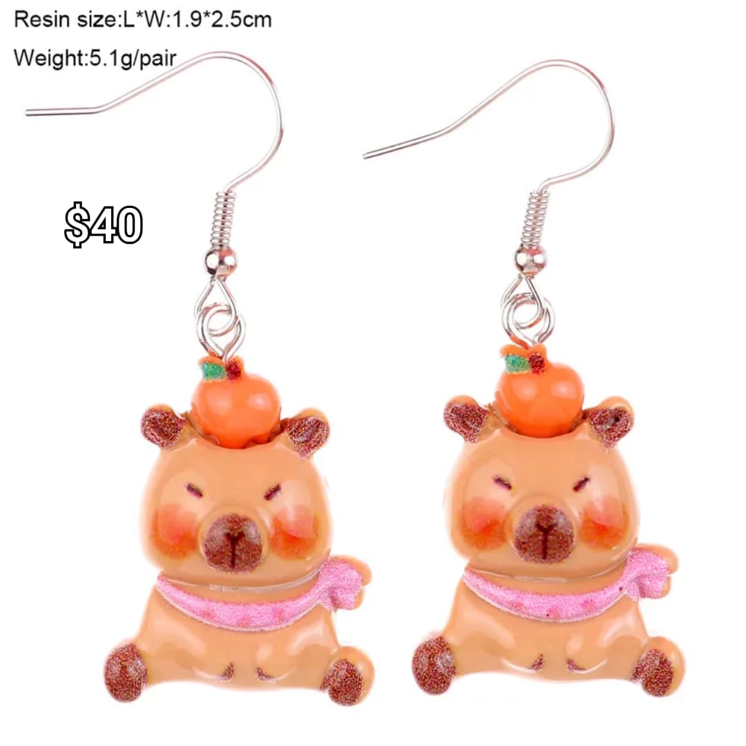 arete capibara naranja