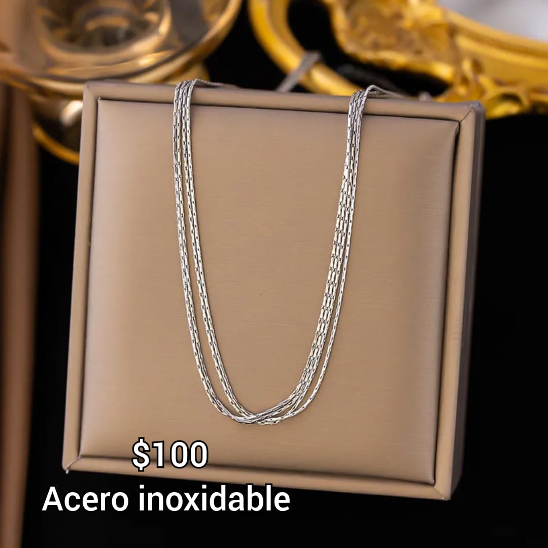 collar de varias cadenas